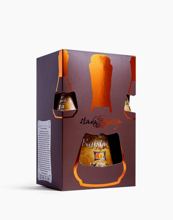 Poklon pakovanje Brown 0.5L